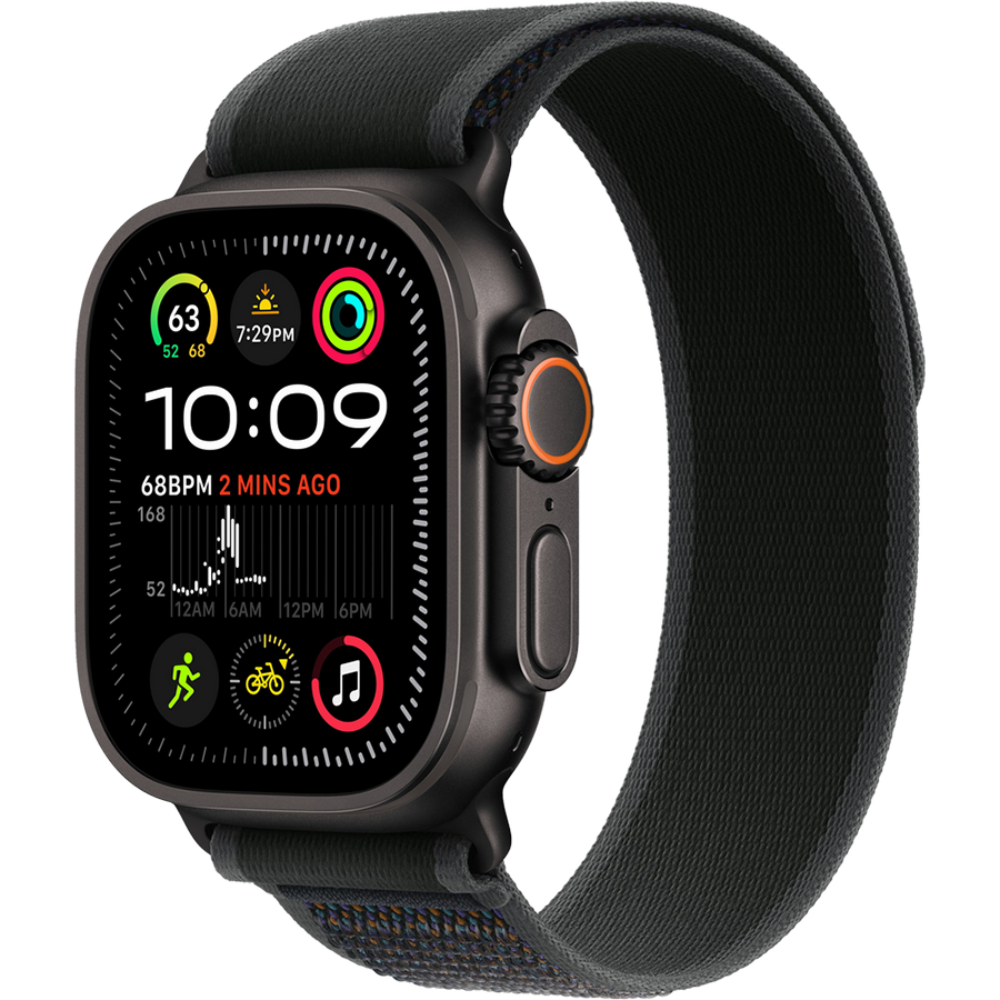 Apple Watch Ultra 2 Black Trail Loop Black