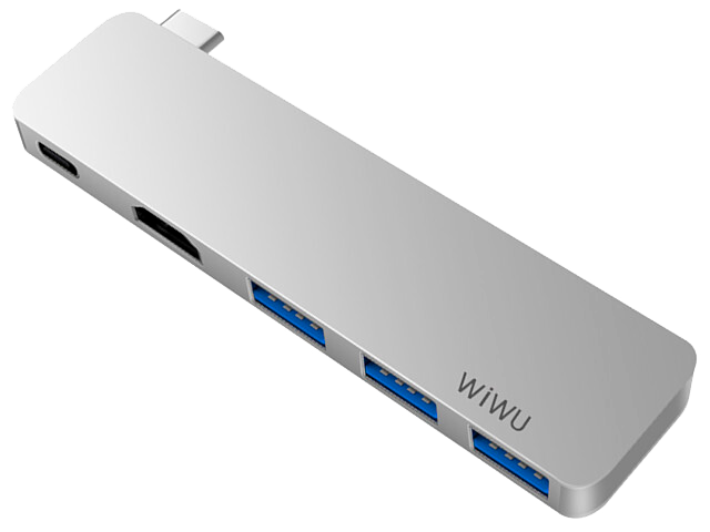 USB Хаб WIWU T6Pro 5 in 1